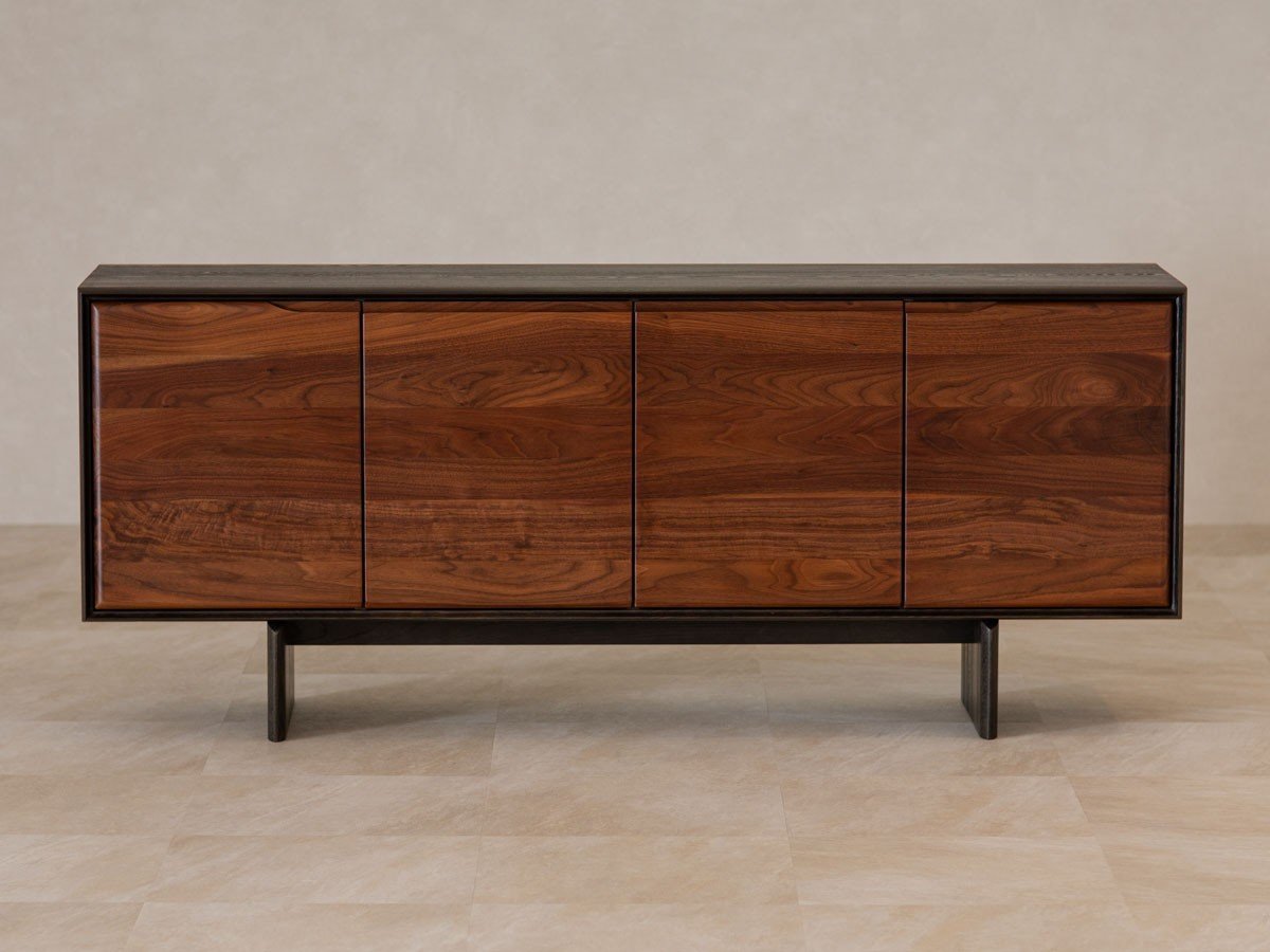 【フライミー ジャパン スタイル/FLYMEe Japan-Style / GOODS】のSIDE BOARD / サイドボード #117117 インテリア・キッズ・メンズ・レディースファッション・服の通販 founy(ファニー) 　なめらか　Smooth, Silky Texture　フォルム　Silhouette, Form　ホーム・キャンプ・アウトドア・お取り寄せ　Home Living / Home & Lifestyle / Camping Gear / Outdoor Camping　家具・インテリア　Home Furniture & Interior. Stylish & Functional Living Spaces　収納家具・キャビネット　Storage Furniture　サイドボード・リビング収納　Cabinet / Storage Cabinet　扉部ウッド:ウォールナット|ID: prp329100004909326 ipo3291000000036775508