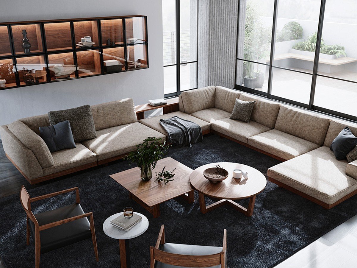 【マスターウォール/MASTERWAL / GOODS】のYU UT3 LIVING TABLE / ユー ユーティースリー リビングテーブル インテリア・キッズ・メンズ・レディースファッション・服の通販 founy(ファニー) 　送料無料　Free Shipping　テーブル　Table, Dining Table　バランス　Balance, Style Balance　ホーム・キャンプ・アウトドア・お取り寄せ　Home Living / Home & Lifestyle / Camping Gear / Outdoor Camping　家具・インテリア　Home Furniture & Interior. Stylish & Functional Living Spaces　テーブル　Dining, Coffee & Side Tables　ローテーブル・センターテーブル　Coffee & Center Tables　ウッド:ウォールナット、サイズ:幅90 × 奥行90 × 高さ30cm|ID: prp329100004910971 ipo3291000000036798297