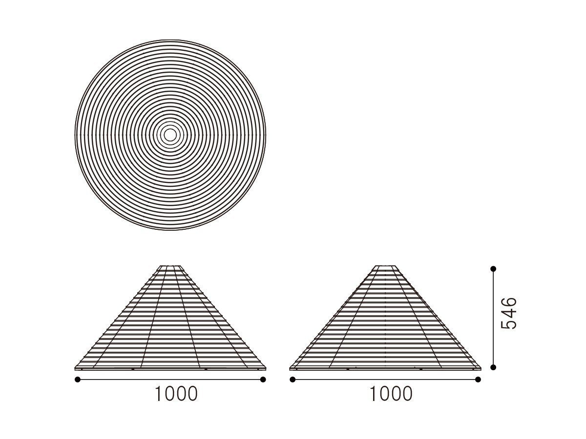 【カリモクケース/KARIMOKU CASE / GOODS】のN-PL01 / N-PL01 インテリア・キッズ・メンズ・レディースファッション・服の通販 founy(ファニー) 　サマー　Summer, Summer Style　ペーパー　Paper, Kraft Paper　ワイヤー　Wire, Wired Bra　送料無料　Free Shipping　ホーム・キャンプ・アウトドア・お取り寄せ　Home Living / Home & Lifestyle / Camping Gear / Outdoor Camping　家具・インテリア　Home Furniture & Interior. Stylish & Functional Living Spaces　ライト・照明　Lamps & Lighting Fixtures　ペンダントライト・吊り下げ照明　Pendant Light / Hanging Light Fixture　「直径100cm」寸法図|ID: prp329100004911077 ipo3291000000036800118