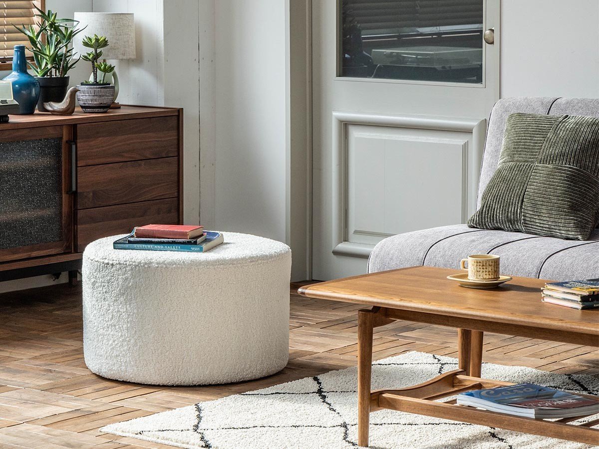 【クラッシュゲート/CRASH GATE / GOODS】のDOT STOOL / ドット スツール 直径40cm(ブークレ) インテリア・キッズ・メンズ・レディースファッション・服の通販 founy(ファニー) 　送料無料　Free Shipping　コンパクト　Compact, Small Size　ドット　Polka Dot, Dot Pattern　モコモコ　Fuzzy, Fluffy　ホーム・キャンプ・アウトドア・お取り寄せ　Home Living / Home & Lifestyle / Camping Gear / Outdoor Camping　家具・インテリア　Home Furniture & Interior. Stylish & Functional Living Spaces　チェア・椅子　Seating & Chairs　スツール・バースツール　Stools & Bar Stools　参考イメージ|ID: prp329100004911247 ipo3291000000036802215