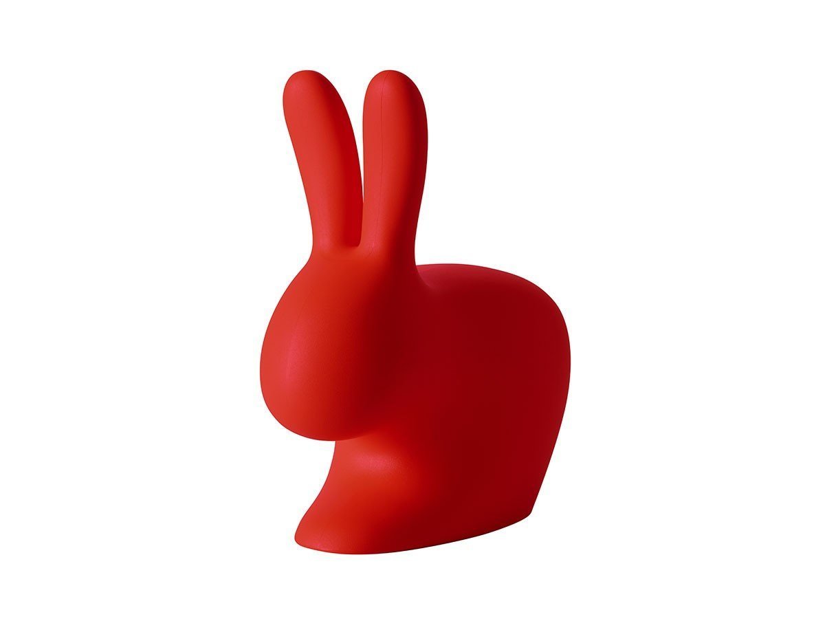 【キーブー/Qeeboo / GOODS】のRabbit Chair / ラビットチェア インテリア・キッズ・メンズ・レディースファッション・服の通販 founy(ファニー) 　送料無料　Free Shipping　フォルム　Silhouette, Form　ミラノ　Milano Style, Italian-Inspired　ホーム・キャンプ・アウトドア・お取り寄せ　Home Living / Home & Lifestyle / Camping Gear / Outdoor Camping　家具・インテリア　Home Furniture & Interior. Stylish & Functional Living Spaces　チェア・椅子　Seating & Chairs　ダイニングチェア・木製チェア　Dining Chairs　レッド|ID: prp329100004911261 ipo3291000000036802425