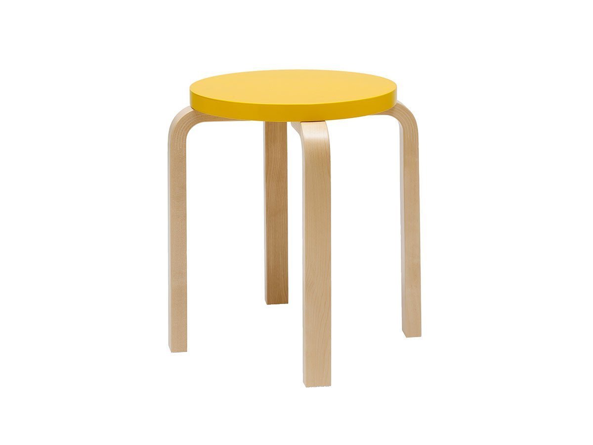 【アルテック/artek / GOODS】のSTOOL E60 / スツール E60 インテリア・キッズ・メンズ・レディースファッション・服の通販 founy(ファニー) 　送料無料　Free Shipping　アクセサリー　Fashion Accessories　シンプル　Simple, Minimal　フラット　Flat, Flat Shoes　ホーム・キャンプ・アウトドア・お取り寄せ　Home Living / Home & Lifestyle / Camping Gear / Outdoor Camping　家具・インテリア　Home Furniture & Interior. Stylish & Functional Living Spaces　チェア・椅子　Seating & Chairs　スツール・バースツール　Stools & Bar Stools　脚部:ナチュラルラッカー / 座面:イエローラッカー|ID: prp329100004911450 ipo3291000000036804400