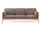 【カリモクニュースタンダード/KARIMOKU NEW STANDARD / GOODS】のCASTOR LOBBY SOFA PLUS 3-SEATER / キャストール ロビーソファ プラス 3シーター 張地:B777 ホーク(マハラム・メリット)|ID:prp329100004912129