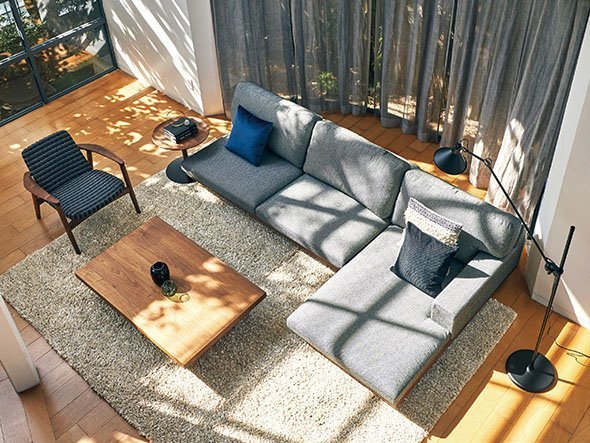 【マスターウォール/MASTERWAL / GOODS】のDANISH SOFA / デニッシュ ソファ 3シーター180 インテリア・キッズ・メンズ・レディースファッション・服の通販 founy(ファニー) クッション Cushion, Throw Pillow ホーム・キャンプ・アウトドア・お取り寄せ Home Living / Home & Lifestyle / Camping Gear / Outdoor Camping 家具・インテリア Home Furniture & Interior. Stylish & Functional Living Spaces ソファー Couches & Sofas 張地:コンテ GPE41グラファイト(ファブリック4)、フレーム:ウォールナット|ID: prp329100004912398 ipo3291000000036812767