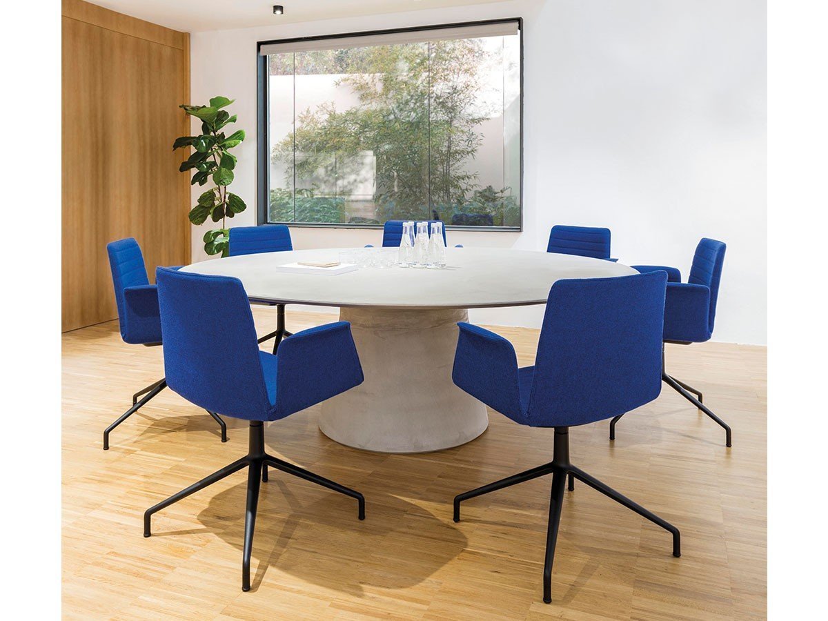 【アンドリュー ワールド/Andreu World / GOODS】のReverse Conference / リバースコンフェレンス(セメントフィニッシュ) インテリア・キッズ・メンズ・レディースファッション・服の通販 founy(ファニー) 　おすすめ　Recommended / Our Picks　テーブル　Table, Dining Table　フォルム　Silhouette, Form　ラウンド　Round, Round Neck　ホーム・キャンプ・アウトドア・お取り寄せ　Home Living / Home & Lifestyle / Camping Gear / Outdoor Camping　家具・インテリア　Home Furniture & Interior. Stylish & Functional Living Spaces　テーブル　Dining, Coffee & Side Tables　ダイニングテーブル・食卓テーブル　Dining Tables　|ID: prp329100004912887 ipo3291000000036818075