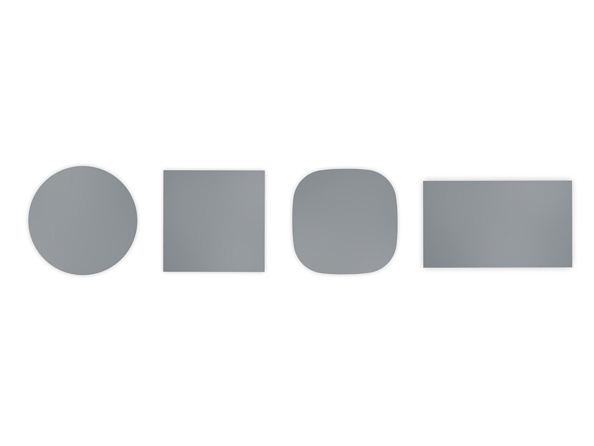 【アンドリュー ワールド/Andreu World / GOODS】のReverse Cafe Table / リバース カフェテーブル ベース直径50cm インテリア・キッズ・メンズ・レディースファッション・服の通販 founy(ファニー) 　コンパクト　Compact, Small Size　テーブル　Table, Dining Table　フォルム　Silhouette, Form　ホーム・キャンプ・アウトドア・お取り寄せ　Home Living / Home & Lifestyle / Camping Gear / Outdoor Camping　家具・インテリア　Home Furniture & Interior. Stylish & Functional Living Spaces　テーブル　Dining, Coffee & Side Tables　カフェテーブル・丸型テーブル　Cafe & Bistro Tables　天板形状(左から):正円形、正方形、角丸四角形、長方形|ID: prp329100004912963 ipo3291000000036818858