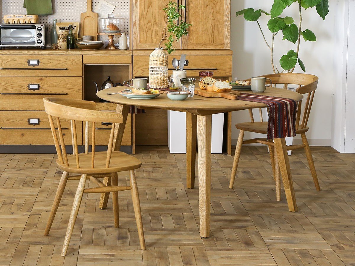 【クラッシュゲート/CRASH GATE / GOODS】のDECKE DINING TABLE / デッケ ダイニングテーブル 丸型 直径103cm(WF-1 / ナチュラル) インテリア・キッズ・メンズ・レディースファッション・服の通販 founy(ファニー) 　オイル　Body Oil　コンパクト　Compact, Small Size　シンプル　Simple, Minimal　テーブル　Table, Dining Table　バランス　Balance, Style Balance　フォルム　Silhouette, Form　ラウンド　Round, Round Neck　ホーム・キャンプ・アウトドア・お取り寄せ　Home Living / Home & Lifestyle / Camping Gear / Outdoor Camping　家具・インテリア　Home Furniture & Interior. Stylish & Functional Living Spaces　テーブル　Dining, Coffee & Side Tables　ダイニングテーブル・食卓テーブル　Dining Tables　ホーム・キャンプ・アウトドア・お取り寄せ　Home Living / Home & Lifestyle / Camping Gear / Outdoor Camping　家具・インテリア　Home Furniture & Interior. Stylish & Functional Living Spaces　テーブル　Dining, Coffee & Side Tables　カフェテーブル・丸型テーブル　Cafe & Bistro Tables　参考イメージ|ID: prp329100004913134 ipo3291000000036820108