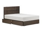 【フランスベッド/FRANCE BED / GOODS】のLIFE TREATMENT Bed Frame / ライフトリートメント ベッドフレーム LT-101F 引出し付 ウォールナット、サイズ:ダブル|ID: prp329100004914613 ipo3291000000036833194