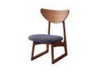 【スウィッチ/SWITCH / GOODS】のLager Chair / ラガー チェア 張地:F-47 ミナモ ブルー(Wシリーズ)、フレーム:ダークブラウン|ID: prp329100004914920 ipo3291000000036837126