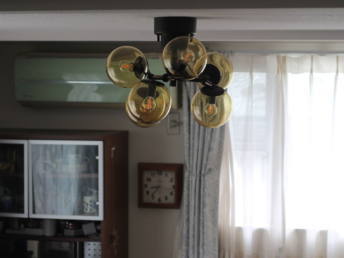 【フライミー ベーシック/FLYMEe BASIC / GOODS】のCEILING LIGHT / シーリングライト #115349 インテリア・キッズ・メンズ・レディースファッション・服の通販 founy(ファニー) 送料無料 Free Shipping ガラス Glass, Glassware ランダム Random, Irregular ホーム・キャンプ・アウトドア・お取り寄せ Home Living / Home & Lifestyle / Camping Gear / Outdoor Camping 家具・インテリア Home Furniture & Interior. Stylish & Functional Living Spaces ライト・照明 Lamps & Lighting Fixtures シーリングライト・天井照明 Ceiling Light / Flush Mount Light ブラック / アンバーガラス|ID: prp329100004915741 ipo3291000000036846116