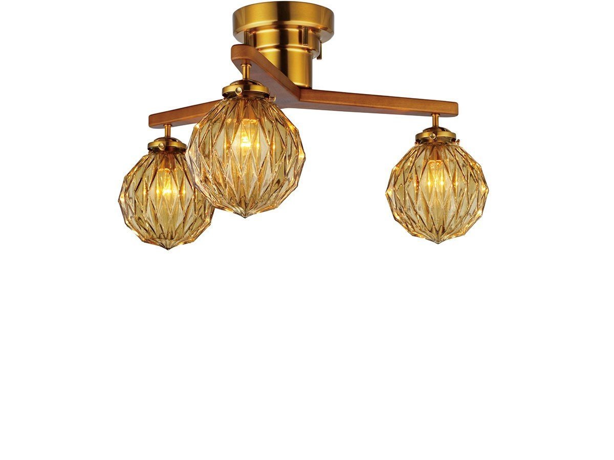 【フライミーパーラー/FLYMEe Parlor / GOODS】のCeiling Light / シーリングライト #111016 インテリア・キッズ・メンズ・レディースファッション・服の通販 founy(ファニー) 送料無料 Free Shipping ウッド Wooden Design ガラス Glass, Glassware ホーム・キャンプ・アウトドア・お取り寄せ Home Living / Home & Lifestyle / Camping Gear / Outdoor Camping 家具・インテリア Home Furniture & Interior. Stylish & Functional Living Spaces ライト・照明 Lamps & Lighting Fixtures シーリングライト・天井照明 Ceiling Light / Flush Mount Light アンバー|ID: prp329100004915745 ipo3291000000036846178