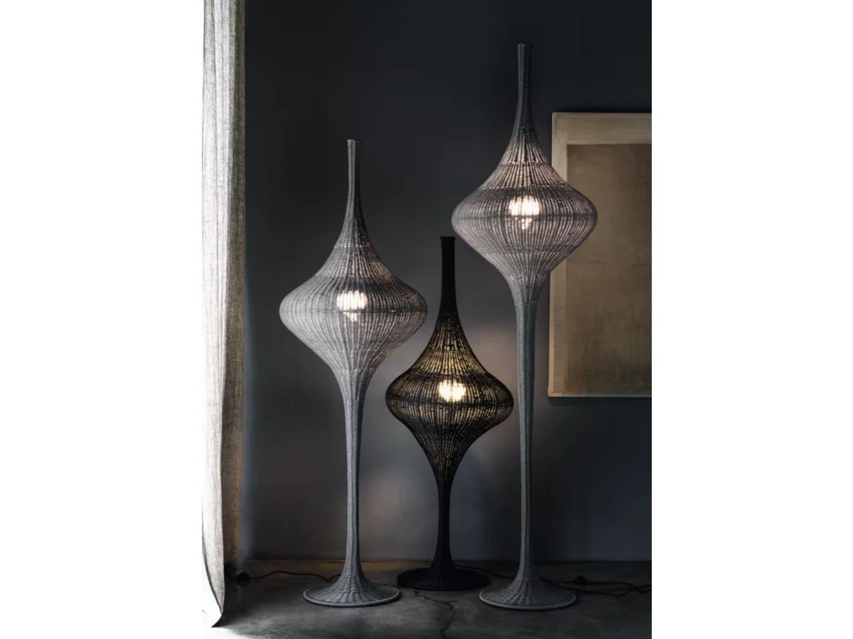 【ジェルバゾーニ/GERVASONI / GOODS】のSpin Standing Lamp / スピン スタンディングランプ インテリア・キッズ・メンズ・レディースファッション・服の通販 founy(ファニー) ドット Polka Dot, Dot Pattern ラタン Rattan, Woven Rattan リラックス Relax, Relaxed Fit 手編み Hand-Knitted, Handmade Knit ホーム・キャンプ・アウトドア・お取り寄せ Home Living / Home & Lifestyle / Camping Gear / Outdoor Camping 家具・インテリア Home Furniture & Interior. Stylish & Functional Living Spaces ライト・照明 Lamps & Lighting Fixtures フロアランプ・スタンドライト Floor Lamp / Standing Lamp 参考イメージ|ID: prp329100004915965 ipo3291000000036849370