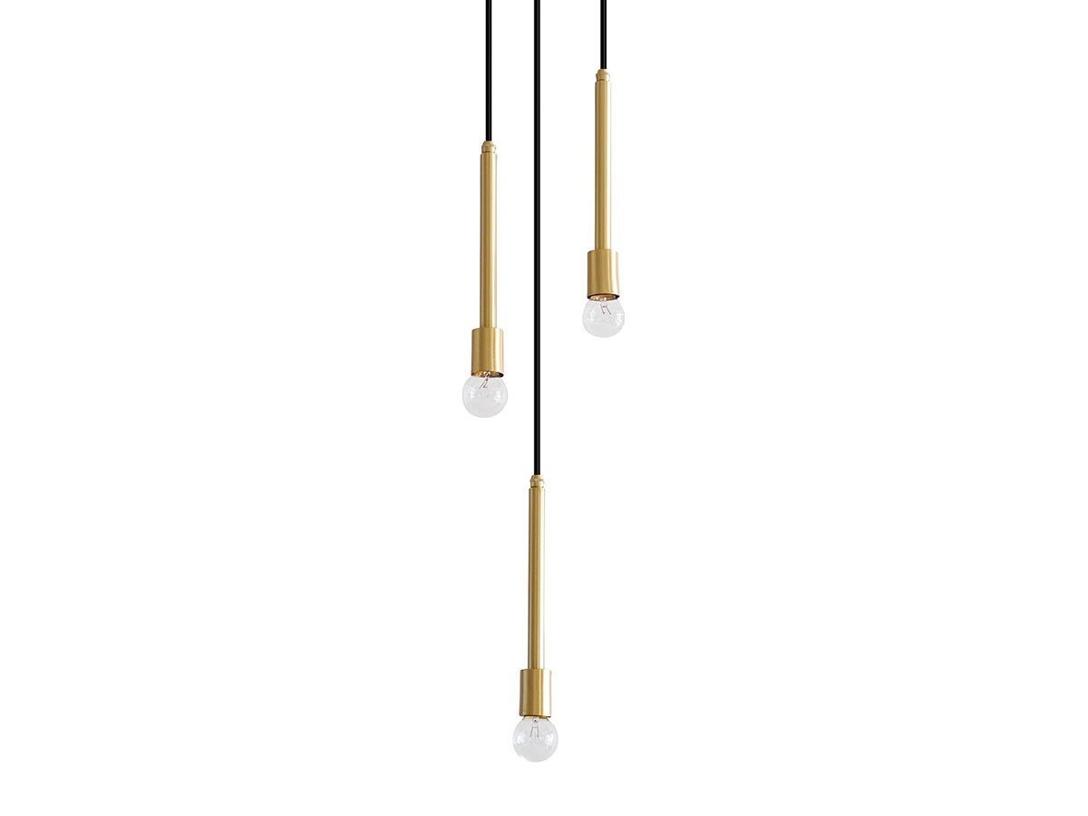 【タイムレスコンフォート/TIMELESS COMFORT / GOODS】のBRASS PILLAR 3 PENDANT LAMP / ブラスピラー 3灯 ペンダントランプ インテリア・キッズ・メンズ・レディースファッション・服の通販 founy(ファニー) 送料無料 Free Shipping バランス Balance, Style Balance ホーム・キャンプ・アウトドア・お取り寄せ Home Living / Home & Lifestyle / Camping Gear / Outdoor Camping 家具・インテリア Home Furniture & Interior. Stylish & Functional Living Spaces ライト・照明 Lamps & Lighting Fixtures ペンダントライト・吊り下げ照明 Pendant Light / Hanging Light Fixture -|ID: prp329100004916078 ipo3291000000036851060