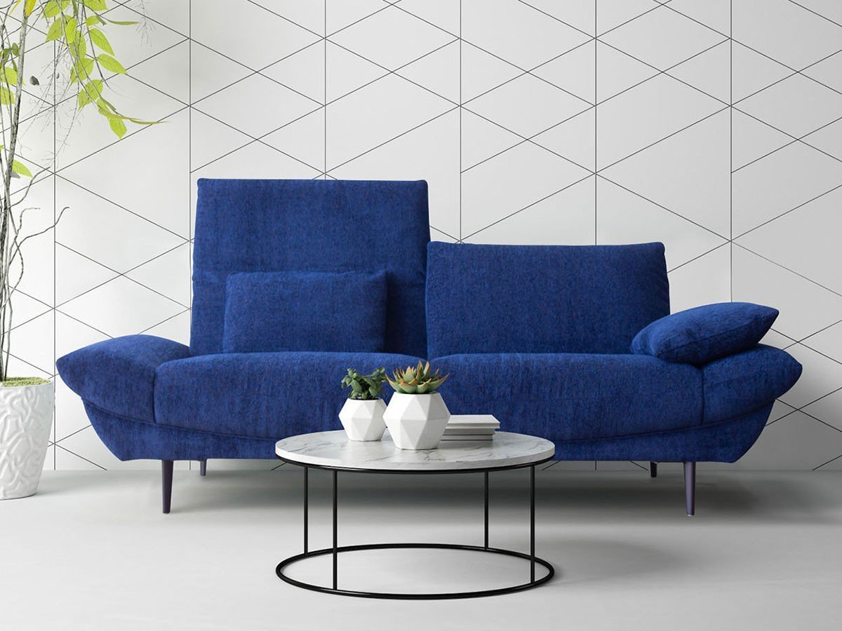 【フライミー ノワール/FLYMEe Noir / GOODS】のAubel Sofa / オーベル ソファ インテリア・キッズ・メンズ・レディースファッション・服の通販 founy(ファニー) クッション Cushion, Throw Pillow フィット Fit, Slim Fit ホーム・キャンプ・アウトドア・お取り寄せ Home Living / Home & Lifestyle / Camping Gear / Outdoor Camping 家具・インテリア Home Furniture & Interior. Stylish & Functional Living Spaces ソファー Couches & Sofas 張地:U2 ネイビーブルー(Xランク)、脚部:金属脚(マットブラック)、サイズ:幅194cm<|ID: prp329100004916239 ipo3291000000036853482