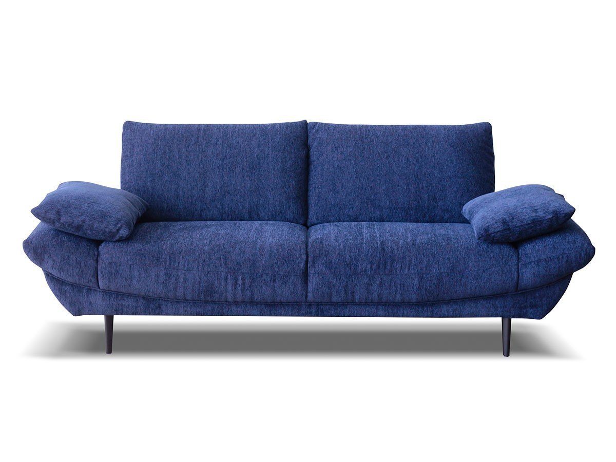 【フライミー ノワール/FLYMEe Noir / GOODS】のAubel Sofa / オーベル ソファ インテリア・キッズ・メンズ・レディースファッション・服の通販 founy(ファニー) クッション Cushion, Throw Pillow フィット Fit, Slim Fit ホーム・キャンプ・アウトドア・お取り寄せ Home Living / Home & Lifestyle / Camping Gear / Outdoor Camping 家具・インテリア Home Furniture & Interior. Stylish & Functional Living Spaces ソファー Couches & Sofas 張地:U2 ネイビーブルー(Xランク)、脚部:金属脚(マットブラック)、サイズ:幅194cm|ID: prp329100004916239 ipo3291000000036853495