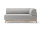 【カリモクニュースタンダード/KARIMOKU NEW STANDARD / GOODS】のELEPHANT SOFA 2-SEATER CORNER / エレファントソファー 2人掛 コーナー 張地:B747 シカモア(マハラム・モード)、肘位置:左肘、フレームペールナチュラル|ID:prp329100004916340