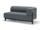 【カリモクニュースタンダード/KARIMOKU NEW STANDARD / GOODS】のELEPHANT SOFA 2-SEATER CORNER / エレファントソファー 2人掛 コーナー 張地:B746 マシン(マハラム・モード)、肘位置:左肘、フレームブラック|ID:prp329100004916340