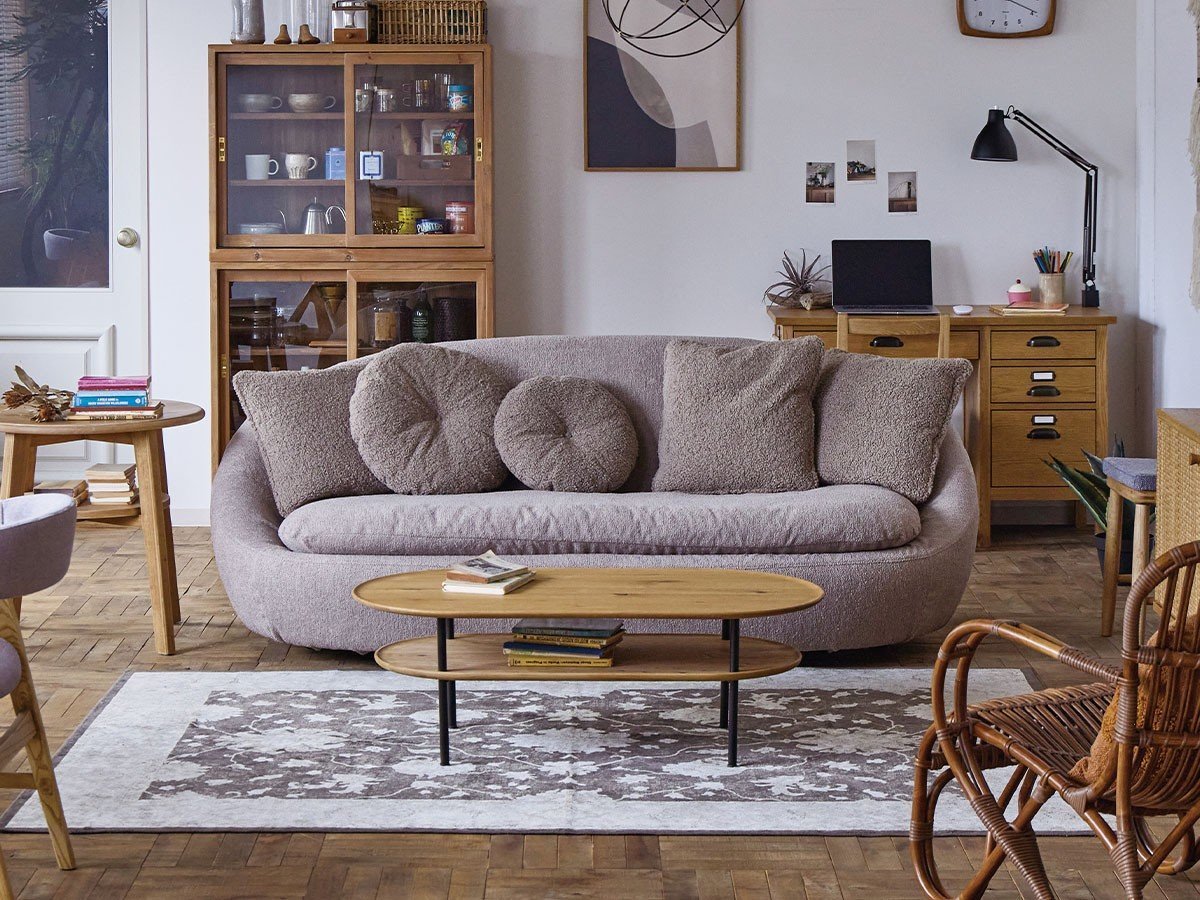 【ノル/NOR / CRASH GATE / GOODS】のSWIF SOFA / スイフ ソファ 1.5人掛け(ブークレ) インテリア・キッズ・メンズ・レディースファッション・服の通販 founy(ファニー) クッション Cushion, Throw Pillow スクエア Square, Square Shape フォルム Silhouette, Form モコモコ Fuzzy, Fluffy ラウンド Round, Round Neck ループ Loop, Loop Knit ホーム・キャンプ・アウトドア・お取り寄せ Home Living / Home & Lifestyle / Camping Gear / Outdoor Camping 家具・インテリア Home Furniture & Interior. Stylish & Functional Living Spaces ソファー Couches & Sofas 張地「ベージュ」参考イメージ|ID: prp329100004916355 ipo3291000000036855579