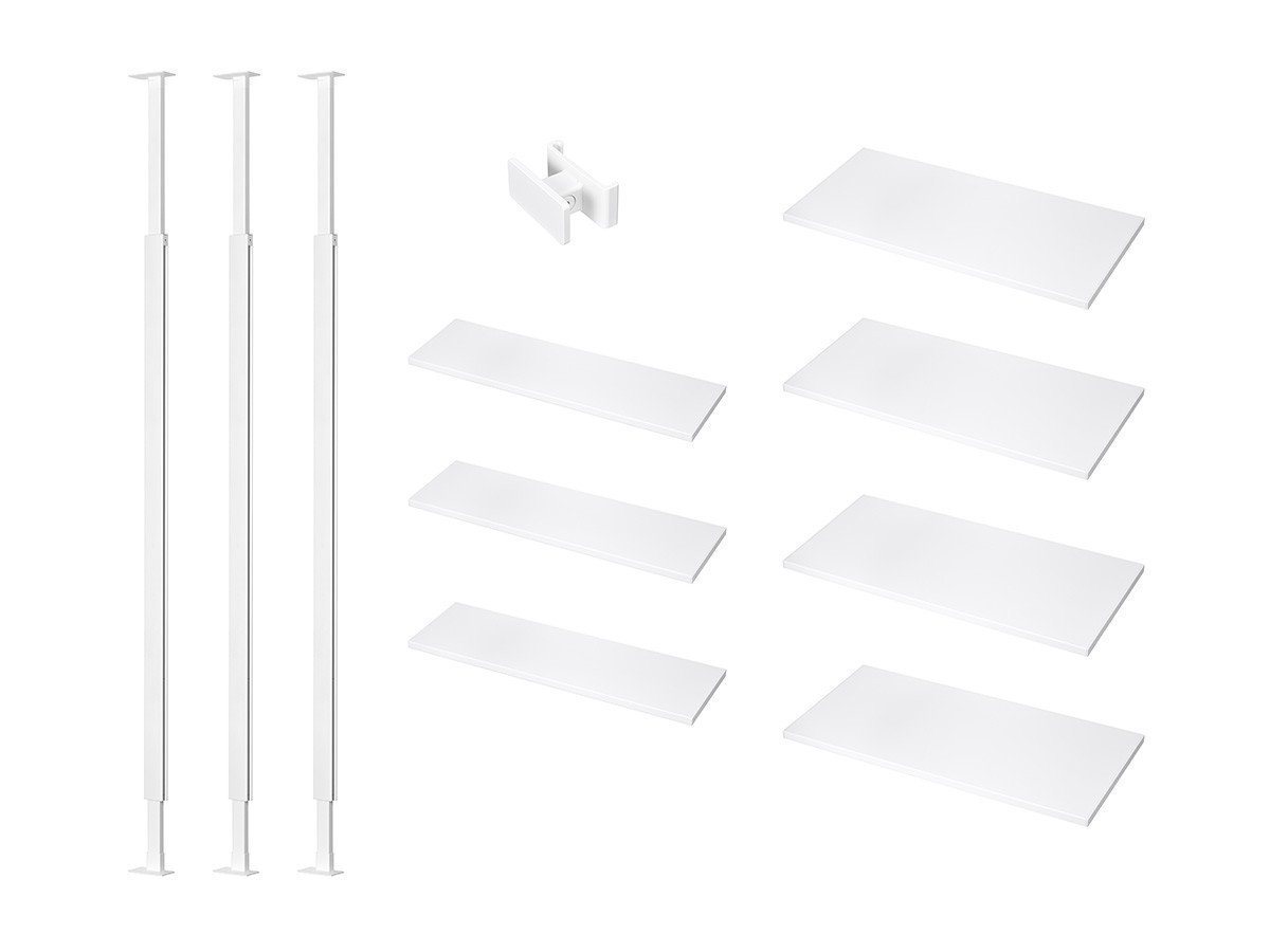 【エアシェルフ/AIR SHELF / GOODS】のCorner Shelf Set / コーナー シェルフ セット インテリア・キッズ・メンズ・レディースファッション・服の通販 founy(ファニー) フレーム Frame, Outline プレーン Plain, Simple 送料無料 Free Shipping ホーム・キャンプ・アウトドア・お取り寄せ Home Living / Home & Lifestyle / Camping Gear / Outdoor Camping 家具・インテリア Home Furniture & Interior. Stylish & Functional Living Spaces 収納家具・キャビネット Storage Furniture シェルフ・オープンラック・収納棚 Open Shelf Rack |ID: prp329100004916441 ipo3291000000036857303