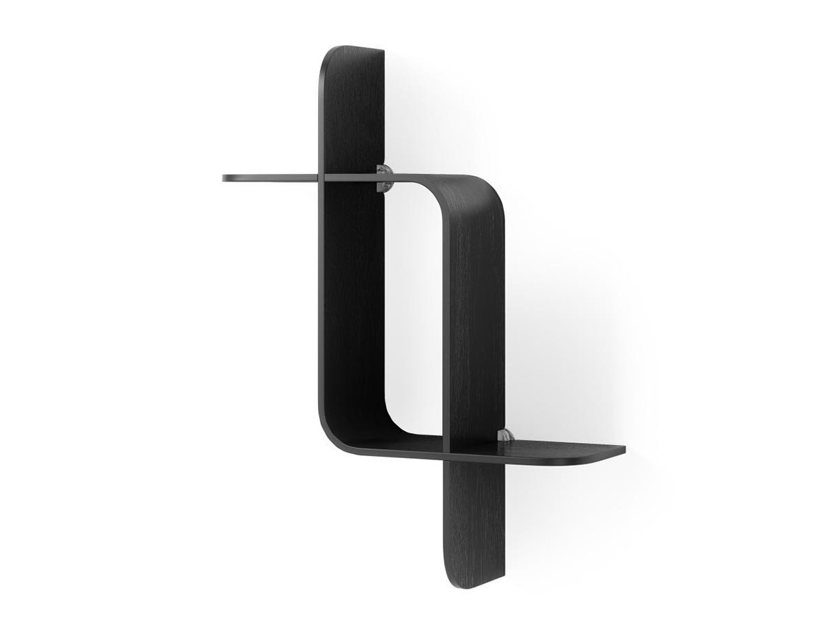 【アンブラ/ANNEBRA】のMontage Shelf / モンタージュ シェルフ インテリア・キッズ・メンズ・レディースファッション・服の通販 founy(ファニー) 　送料無料　Free Shipping　おすすめ　Recommended / Our Picks　シェイプ　Shape, Slim Fit　モダン　Modern, Contemporary　ホーム・キャンプ・アウトドア・お取り寄せ　Home Living / Home & Lifestyle / Camping Gear / Outdoor Camping　家具・インテリア　Home Furniture & Interior. Stylish & Functional Living Spaces　収納家具・キャビネット　Storage Furniture　シェルフ・オープンラック・収納棚　Open Shelf Rack　ブラック|ID: prp329100004916567 ipo3291000000036858878