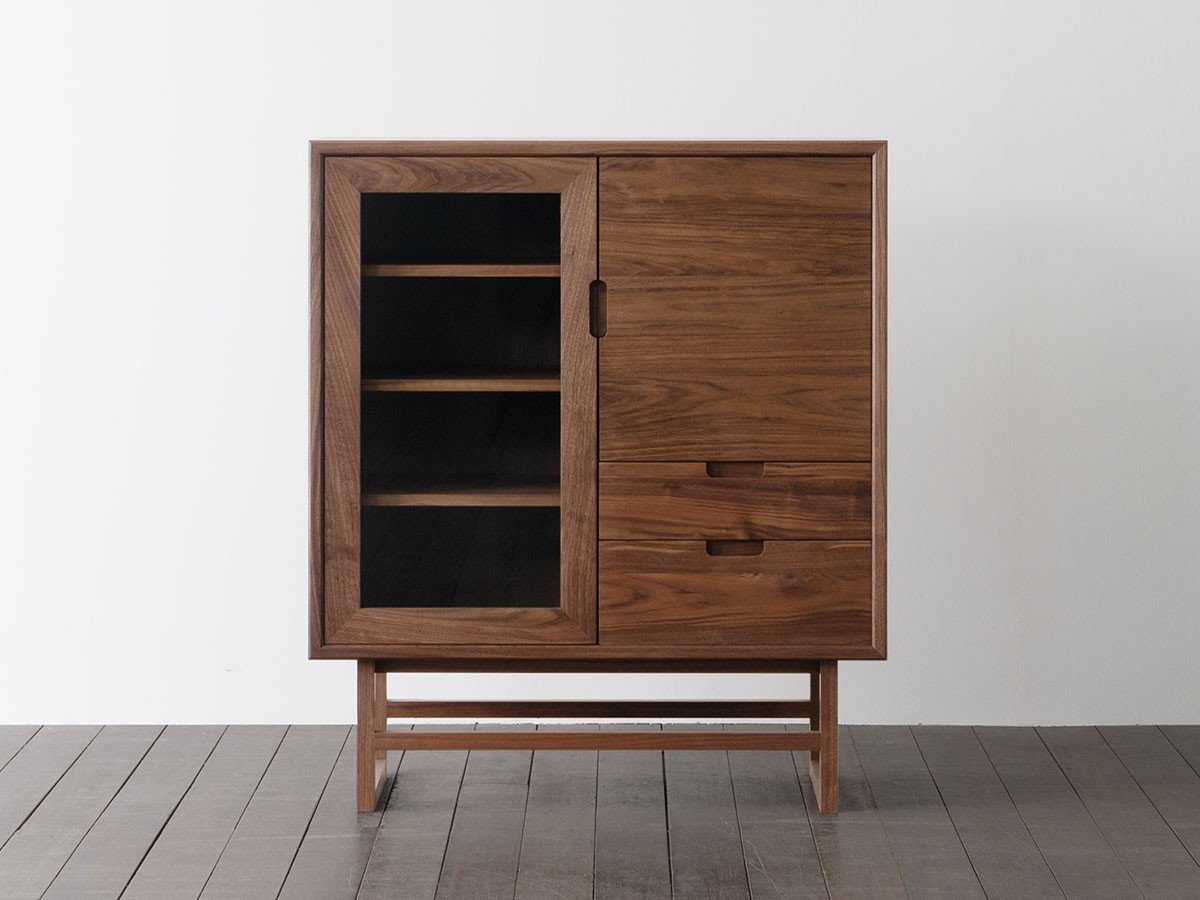 【松井木工/MATSUI MOKKO / GOODS】のsalvia Collection mini / サルビア コレクション ミニ インテリア・キッズ・メンズ・レディースファッション・服の通販 founy(ファニー) 　ヴィンテージ　Vintage Style　コレクション　Collection, Seasonal Line　スリム　Slim, Slim Fit　チェリー　Cherry, Cherry Pattern　フォルム　Silhouette, Form　フレーム　Frame, Outline　モダン　Modern, Contemporary　ホーム・キャンプ・アウトドア・お取り寄せ　Home Living / Home & Lifestyle / Camping Gear / Outdoor Camping　家具・インテリア　Home Furniture & Interior. Stylish & Functional Living Spaces　収納家具・キャビネット　Storage Furniture　収納キャビネット・扉付き棚　Cabinet / Storage Cabinet　ウッド:ウォールナット|ID: prp329100004916575 ipo3291000000036858955