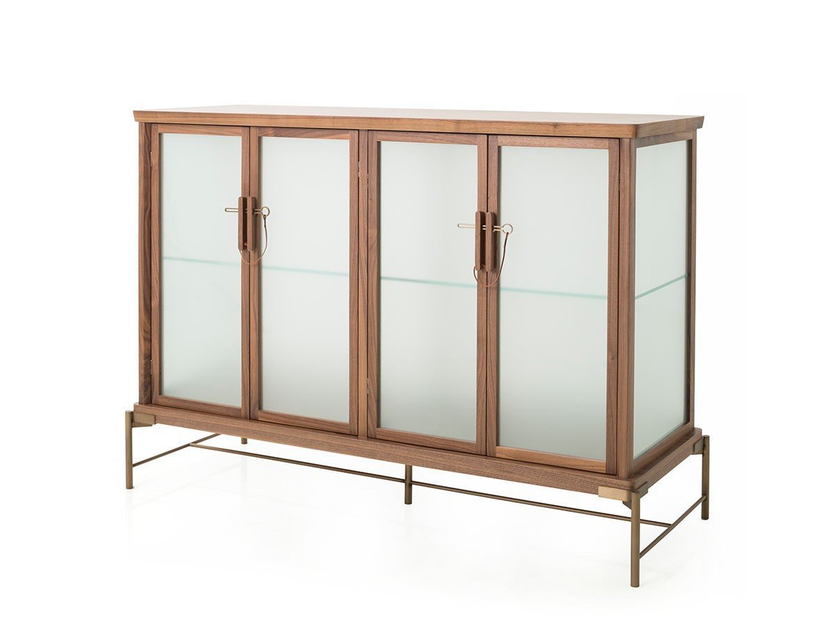 【ステラワークス/Stellar Works / GOODS】のDowry Cabinet I / ドウリー キャビネット 1 インテリア・キッズ・メンズ・レディースファッション・服の通販 founy(ファニー) ガラス Glass, Glassware コレクション Collection, Seasonal Line シンプル Simple, Minimal ホーム・キャンプ・アウトドア・お取り寄せ Home Living / Home & Lifestyle / Camping Gear / Outdoor Camping 家具・インテリア Home Furniture & Interior. Stylish & Functional Living Spaces 収納家具・キャビネット Storage Furniture 収納キャビネット・扉付き棚 Cabinet / Storage Cabinet ホーム・キャンプ・アウトドア・お取り寄せ Home Living / Home & Lifestyle / Camping Gear / Outdoor Camping 家具・インテリア Home Furniture & Interior. Stylish & Functional Living Spaces 収納家具・キャビネット Storage Furniture サイドボード・リビング収納 Cabinet / Storage Cabinet ウッド:ウォルナット(ナチュラル)、ガラスタイプ:フロストガラス|ID: prp329100004916599 ipo3291000000036859243