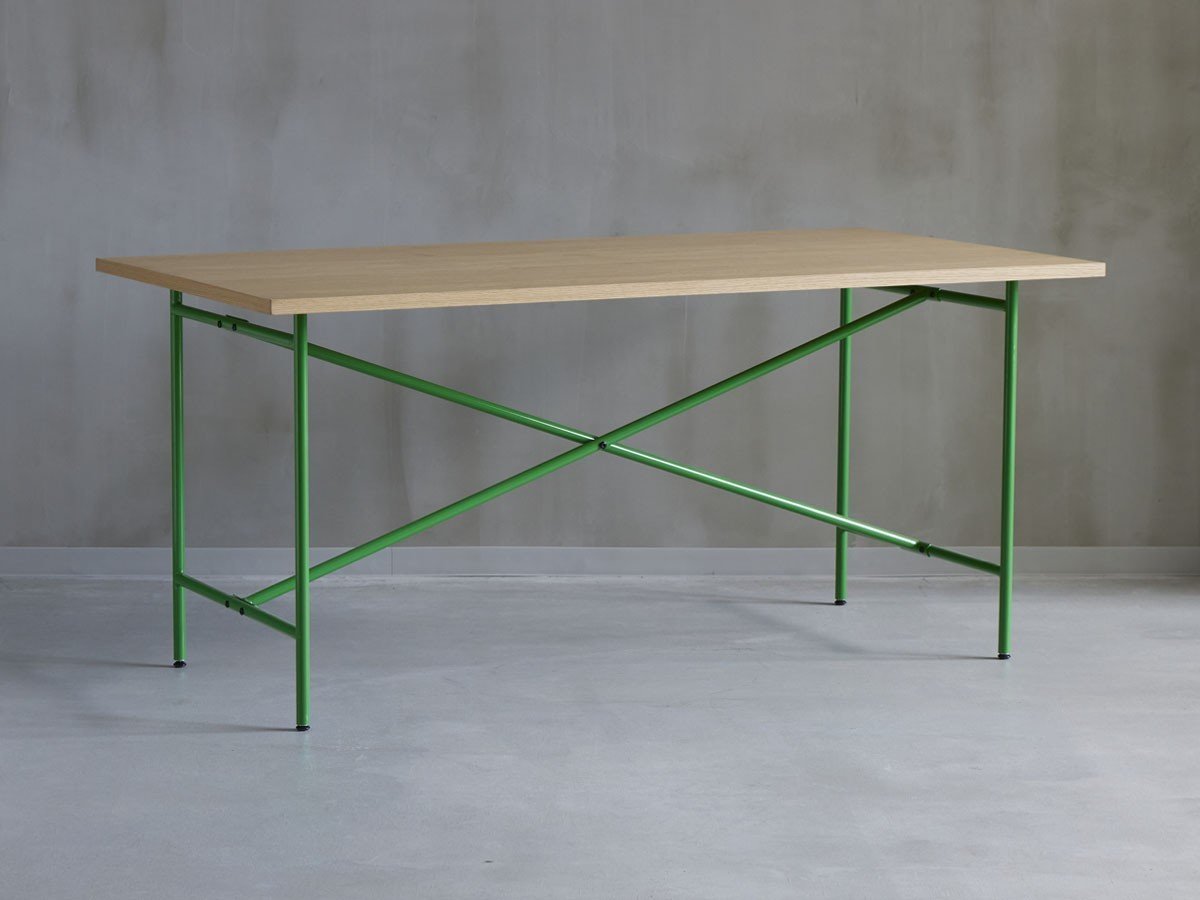 【ボンド/bond / GOODS】のMONO Dining Table / モノ ダイニングテーブル インテリア・キッズ・メンズ・レディースファッション・服の通販 founy(ファニー) シンプル Simple, Minimal テーブル Table, Dining Table フレーム Frame, Outline ランダム Random, Irregular ホーム・キャンプ・アウトドア・お取り寄せ Home Living / Home & Lifestyle / Camping Gear / Outdoor Camping 家具・インテリア Home Furniture & Interior. Stylish & Functional Living Spaces テーブル Dining, Coffee & Side Tables ダイニングテーブル・食卓テーブル Dining Tables 天板:ホワイトオーク突板、脚部グリーン、サイズ:幅150cm|ID: prp329100004916623 ipo3291000000036859614
