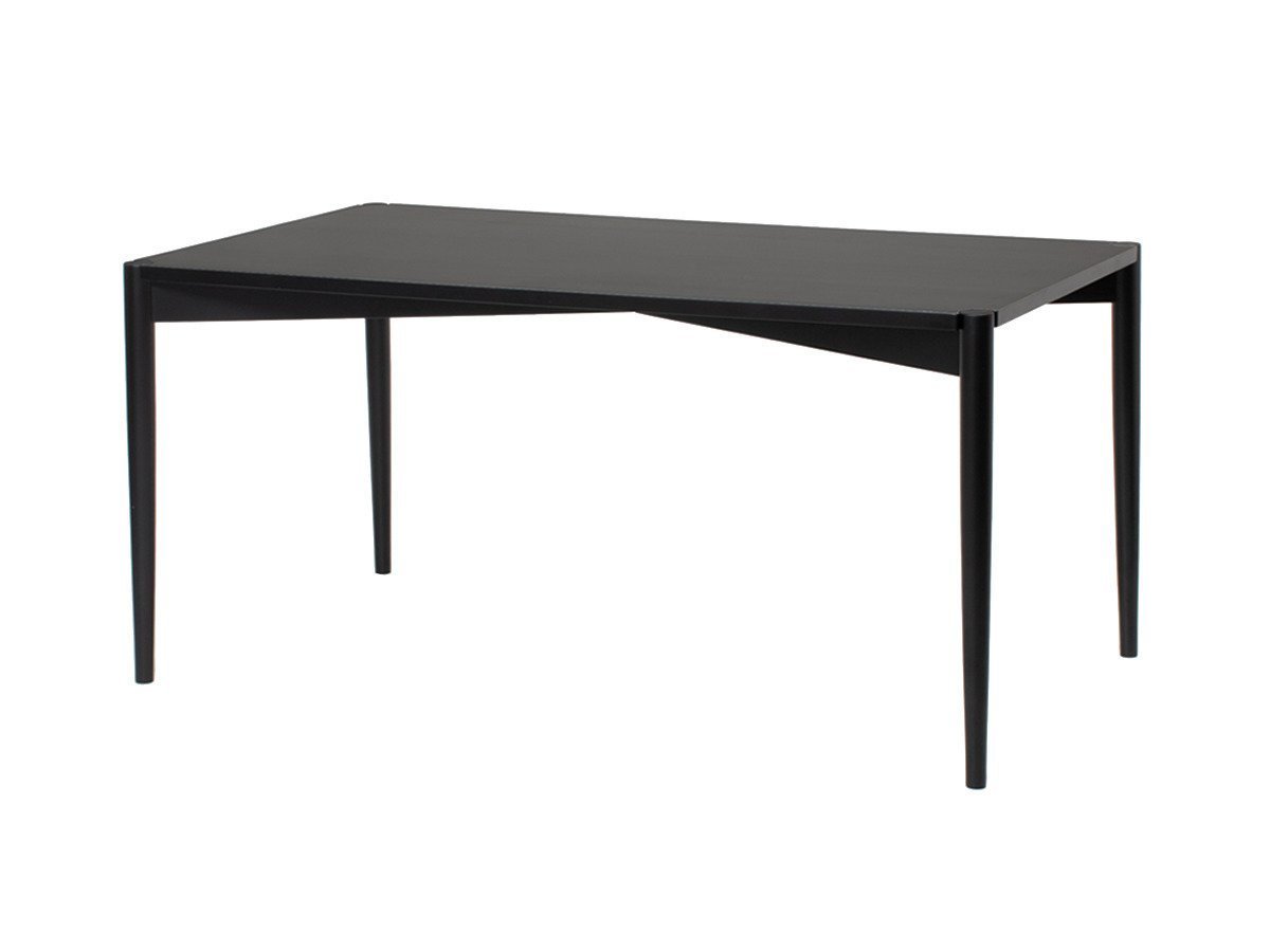 【秋田木工/Akimoku / GOODS】のLYKKE Dining Table / リュッケ ダイニングテーブル 幅150cm インテリア・キッズ・メンズ・レディースファッション・服の通販 founy(ファニー) テーブル Table, Dining Table ホーム・キャンプ・アウトドア・お取り寄せ Home Living / Home & Lifestyle / Camping Gear / Outdoor Camping 家具・インテリア Home Furniture & Interior. Stylish & Functional Living Spaces テーブル Dining, Coffee & Side Tables ダイニングテーブル・食卓テーブル Dining Tables ブラック艶消し|ID: prp329100004916656 ipo3291000000036860019