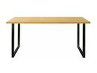 【リアルスタイル/REAL STYLE / GOODS】のMESICK dining table / ミーシック ダイニングテーブル 天板:オーク、脚部:ブラック塗装、サイズ:幅160cm|ID: prp329100004916677 ipo3291000000036860228