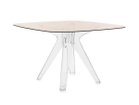 【カルテル/Kartell / GOODS】のSIR GIO SQUARE / サージオ スクエア 人気、トレンドファッション・服の通販 founy(ファニー) エレガント 上品 Elegant ガラス Glass, Glassware スクエア Square, Square Shape テーブル Table, Dining Table ホーム・キャンプ・アウトドア・お取り寄せ Home Living / Home & Lifestyle / Camping Gear / Outdoor Camping 家具・インテリア Home Furniture & Interior. Stylish & Functional Living Spaces テーブル Dining, Coffee & Side Tables ダイニングテーブル・食卓テーブル Dining Tables thumbnail 天板ブロンズ、脚部トランスペアレント|ID: prp329100004916700 ipo3291000000036860532