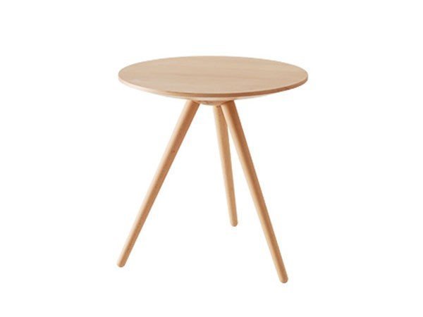 【日進木工/NISSHIN MOKKOU / GOODS】のac-cent ROUND TABLE TRITON / アクセント ラウンドテーブル トリトン インテリア・キッズ・メンズ・レディースファッション・服の通販 founy(ファニー) 　送料無料　Free Shipping　コンパクト　Compact, Small Size　テーブル　Table, Dining Table　ラウンド　Round, Round Neck　ホーム・キャンプ・アウトドア・お取り寄せ　Home Living / Home & Lifestyle / Camping Gear / Outdoor Camping　家具・インテリア　Home Furniture & Interior. Stylish & Functional Living Spaces　テーブル　Dining, Coffee & Side Tables　サイドテーブル・ナイトテーブル　Side & End Tables　ウッド:ブナ材 FN|ID: prp329100004916796 ipo3291000000036861394