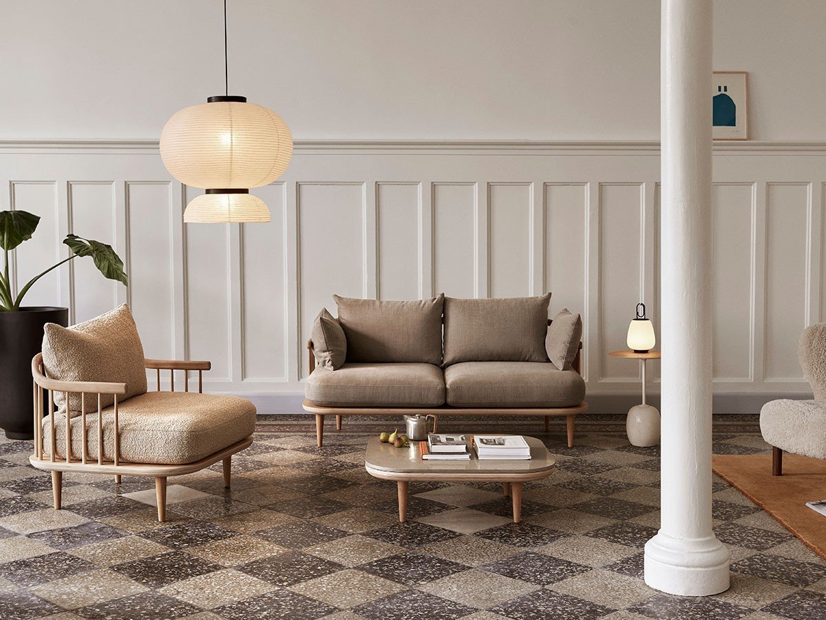 【アンドトラディション/&Tradition / GOODS】のLato Table Round LN8 / ラト ラウンドテーブル LN8 インテリア・キッズ・メンズ・レディースファッション・服の通販 founy(ファニー) 　送料無料　Free Shipping　ウッド　Wooden Design　グラフィック　Graphic, Graphic Design　シンプル　Simple, Minimal　スリム　Slim, Slim Fit　テーブル　Table, Dining Table　バランス　Balance, Style Balance　フォルム　Silhouette, Form　ラウンド　Round, Round Neck　ホーム・キャンプ・アウトドア・お取り寄せ　Home Living / Home & Lifestyle / Camping Gear / Outdoor Camping　家具・インテリア　Home Furniture & Interior. Stylish & Functional Living Spaces　テーブル　Dining, Coffee & Side Tables　サイドテーブル・ナイトテーブル　Side & End Tables　オーク / クレマディーバマーブル|ID: prp329100004916802 ipo3291000000036861450