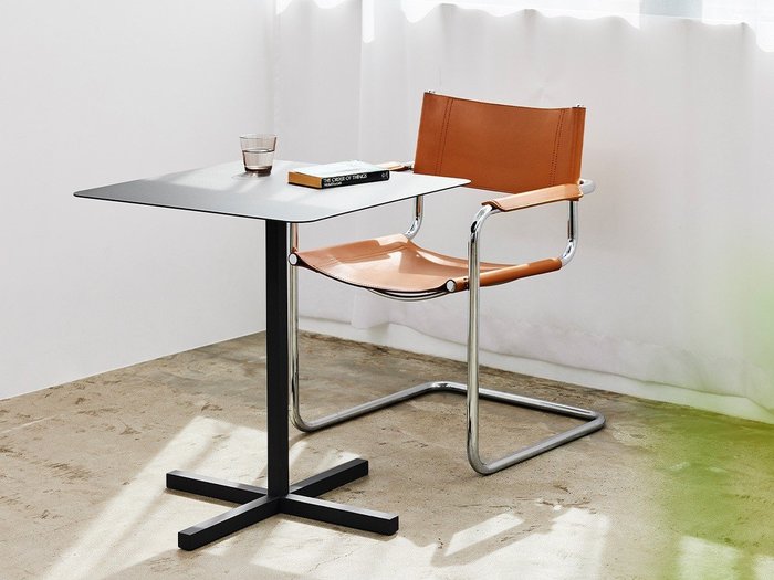 【デュエンデ/DUENDE / GOODS】のSOLID STEEL DINNER TABLE SQUARE / ソリッドスチール ダイナーテーブル スクエア インテリア・キッズ・メンズ・レディースファッション・服の通販 founy(ファニー) https://founy.com/ コンパクト Compact, Small Size スクエア Square, Square Shape スリム Slim, Slim Fit テーブル Table, Dining Table ワーク Workwear, Utility Style 送料無料 Free Shipping ホーム・キャンプ・アウトドア・お取り寄せ Home Living / Home & Lifestyle / Camping Gear / Outdoor Camping 家具・インテリア Home Furniture & Interior. Stylish & Functional Living Spaces テーブル Dining, Coffee & Side Tables カフェテーブル・丸型テーブル Cafe & Bistro Tables |ID: prp329100004916850 ipo3291000000036862124