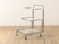 【ロイズ アンティークス/Lloyd's Antiques / GOODS】のReal Antique Fontana Arte Chrome Tea Cart / イタリアアンティーク家具 フォンタナ アルテ クロムティーカート 人気、トレンドファッション・服の通販 founy(ファニー) アンティーク Antique-Inspired イタリア Italy ガラス Glass, Glassware フレーム Frame, Outline ホーム・キャンプ・アウトドア・お取り寄せ Home Living / Home & Lifestyle / Camping Gear / Outdoor Camping 家具・インテリア Home Furniture & Interior. Stylish & Functional Living Spaces 収納家具・キャビネット Storage Furniture チェストワゴン・移動式収納 Mobile Wagon |ID:prp329100004917157