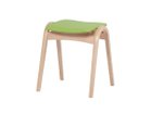 【秋田木工/Akimoku / GOODS】のStool No.202 / スツール No.202 ブナ材 張地:GR(PVC)、フレームナチュラル NA|ID: prp329100004917167 ipo3291000000036869524