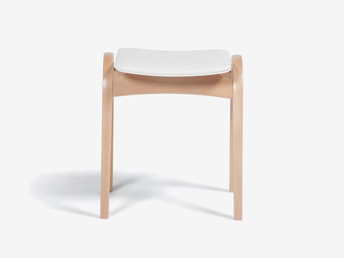 【秋田木工/Akimoku / GOODS】のStool No.202 / スツール No.202 ブナ材 インテリア・キッズ・メンズ・レディースファッション・服の通販 founy(ファニー) 　軽量　Lightweight, Ultra Light　シンプル　Simple, Minimal　テーブル　Table, Dining Table　送料無料　Free Shipping　ホーム・キャンプ・アウトドア・お取り寄せ　Home Living / Home & Lifestyle / Camping Gear / Outdoor Camping　家具・インテリア　Home Furniture & Interior. Stylish & Functional Living Spaces　チェア・椅子　Seating & Chairs　スツール・バースツール　Stools & Bar Stools　張地:IV2(PVC)、フレームナチュラル NA|ID: prp329100004917167 ipo3291000000036869556