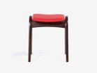 【秋田木工/Akimoku / GOODS】のStool No.202 / スツール No.202 ブナ材 張地:RED(PVC)レッド、フレームウォールナット WN|ID: prp329100004917167 ipo3291000000036869580