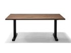 【マスターウォール/MASTERWAL / GOODS】のWILDWOOD LOW DINING TABLE T-LEGS / ワイルドウッド ローダイニングテーブル Tレッグス 脚部は「チェリー材(ブラックウレタン塗装)」でのご用意となります。|ID: prp329100004917278 ipo3291000000036871408