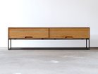 【松井木工/MATSUI MOKKO / GOODS】のLAF TV BOARD / ラフ テレビボード(木面 / 鉄脚) 人気、トレンドファッション・服の通販 founy(ファニー) アクリル Acrylic Material ヴィンテージ Vintage Style シンプル Simple, Minimal スリム Slim, Slim Fit チェリー Cherry, Cherry Pattern フレーム Frame, Outline モダン Modern, Contemporary ホーム・キャンプ・アウトドア・お取り寄せ Home Living / Home & Lifestyle / Camping Gear / Outdoor Camping 家具・インテリア Home Furniture & Interior. Stylish & Functional Living Spaces テレビボード・テレビ台 TV Cabinets & Consoles テレビ台・TVボード Tv Board thumbnail ウッド:ホワイトオーク、サイズ:幅160cm|ID: prp329100004917355 ipo3291000000036872832