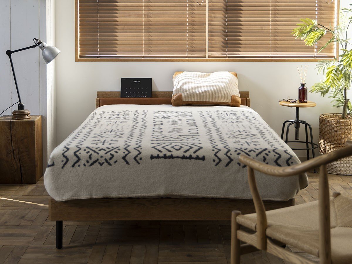 【イージーライフ/Easy Life / GOODS】のHUNT BED / ハント ベッド 宮付き ダブル インテリア・キッズ・メンズ・レディースファッション・服の通販 founy(ファニー) 　おすすめ　Recommended / Our Picks　ウッド　Wooden Design　スプリング　Spring, Spring Collection　スマート　Smart, Elegant　ダブル　Double, Double-Breasted　フレーム　Frame, Outline　時計　Watch, Wristwatch　雑誌　Magazine, Fashion Magazine　ホーム・キャンプ・アウトドア・お取り寄せ　Home Living / Home & Lifestyle / Camping Gear / Outdoor Camping　家具・インテリア　Home Furniture & Interior. Stylish & Functional Living Spaces　ベッド　Modern Beds for Every Room　ダブルベッド・2人用ベッド　Double Bed / Full Size Bed　|ID: prp329100004920316 ipo3291000000036913696