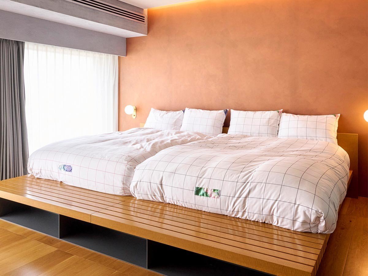 【トーキッドホテル/TORCHID HOTEL / GOODS】のEVAN DUVET COVER / エヴァン 掛け布団カバー インテリア・キッズ・メンズ・レディースファッション・服の通販 founy(ファニー) 　送料無料　Free Shipping　シンプル　Simple, Minimal　バランス　Balance, Style Balance　フィット　Fit, Slim Fit　ホーム・キャンプ・アウトドア・お取り寄せ　Home Living / Home & Lifestyle / Camping Gear / Outdoor Camping　家具・インテリア　Home Furniture & Interior. Stylish & Functional Living Spaces　その他 インテリア雑貨、家具　Home Decor & Furniture Extras　左 / スカーレット、右 / ブラック、サイズ:ダブル|ID: prp329100004920707 ipo3291000000036916053