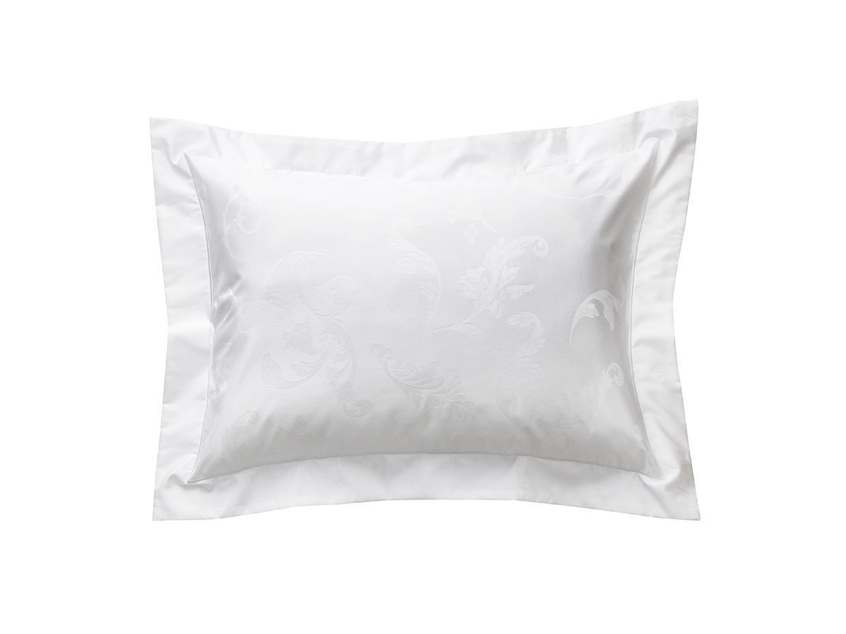 【ホテルライクインテリア/HOTEL LIKE INTERIOR / GOODS】の400TC Botanical Jacquard / 400TC ボタニカルジャガード ピローケース 包み型 インテリア・キッズ・メンズ・レディースファッション・服の通販 founy(ファニー) 　エレガント 上品　Elegant　ドレープ　Drape, Draping Fabric　なめらか　Smooth, Silky Texture　バランス　Balance, Style Balance　バロック　Baroque, Baroque Design　プリント　Print, Printed Pattern　モダン　Modern, Contemporary　モチーフ　Motif, Design Theme　リネン　Linen, Linen Fabric　ホーム・キャンプ・アウトドア・お取り寄せ　Home Living / Home & Lifestyle / Camping Gear / Outdoor Camping　家具・インテリア　Home Furniture & Interior. Stylish & Functional Living Spaces　その他 インテリア雑貨、家具　Home Decor & Furniture Extras　ホワイト|ID: prp329100004920763 ipo3291000000036916343