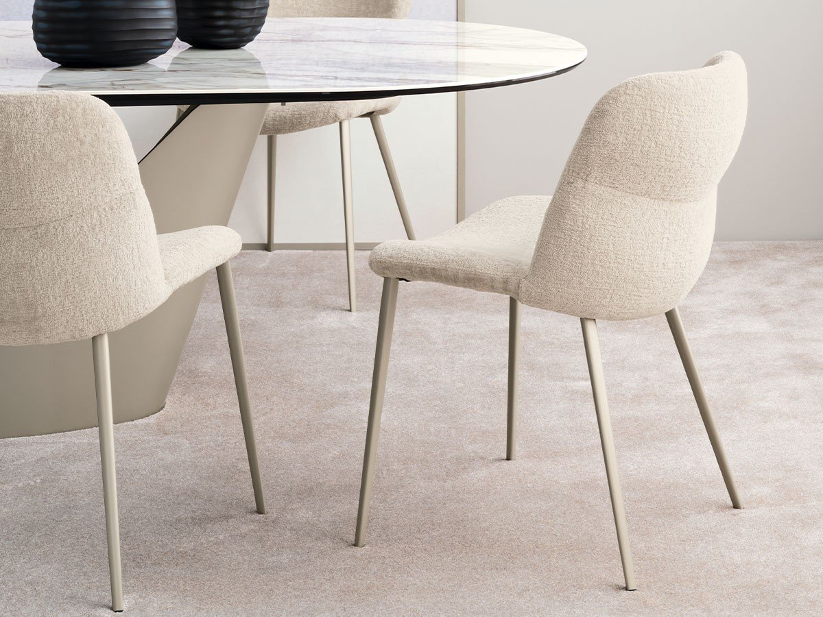 【カリガリス/Calligaris / GOODS】のONDA / オンダ CS/2239 インテリア・キッズ・メンズ・レディースファッション・服の通販 founy(ファニー) 　送料無料　Free Shipping　スリム　Slim, Slim Fit　メタル　Metal, Metal Parts　モダン　Modern, Contemporary　ホーム・キャンプ・アウトドア・お取り寄せ　Home Living / Home & Lifestyle / Camping Gear / Outdoor Camping　家具・インテリア　Home Furniture & Interior. Stylish & Functional Living Spaces　チェア・椅子　Seating & Chairs　ダイニングチェア・木製チェア　Dining Chairs　T3Q サンド × P46M マットパールベージュ|ID: prp329100004920793 ipo3291000000036916538