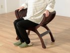 【カジャ/KAJA / GOODS】のLIBRA Kartini Bench / リブラ カルティニ ベンチ 1人掛け A 両端は肘置きとしてだけでなく、立ち上がる際に掴まるのに丁度良くお使いいただけます。|ID: prp329100004920903 ipo3291000000037263893