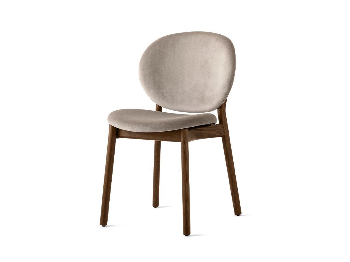 【カリガリス/Calligaris / GOODS】のINES / イネス 木脚 CS/2079 インテリア・キッズ・メンズ・レディースファッション・服の通販 founy(ファニー) 　送料無料　Free Shipping　フレーム　Frame, Outline　ベルベット　Velvet, Velvety　モダン　Modern, Contemporary　ホーム・キャンプ・アウトドア・お取り寄せ　Home Living / Home & Lifestyle / Camping Gear / Outdoor Camping　家具・インテリア　Home Furniture & Interior. Stylish & Functional Living Spaces　チェア・椅子　Seating & Chairs　ダイニングチェア・木製チェア　Dining Chairs　シートS0F サンド、フレームP12 スモーク|ID: prp329100004920924 ipo3291000000036917356