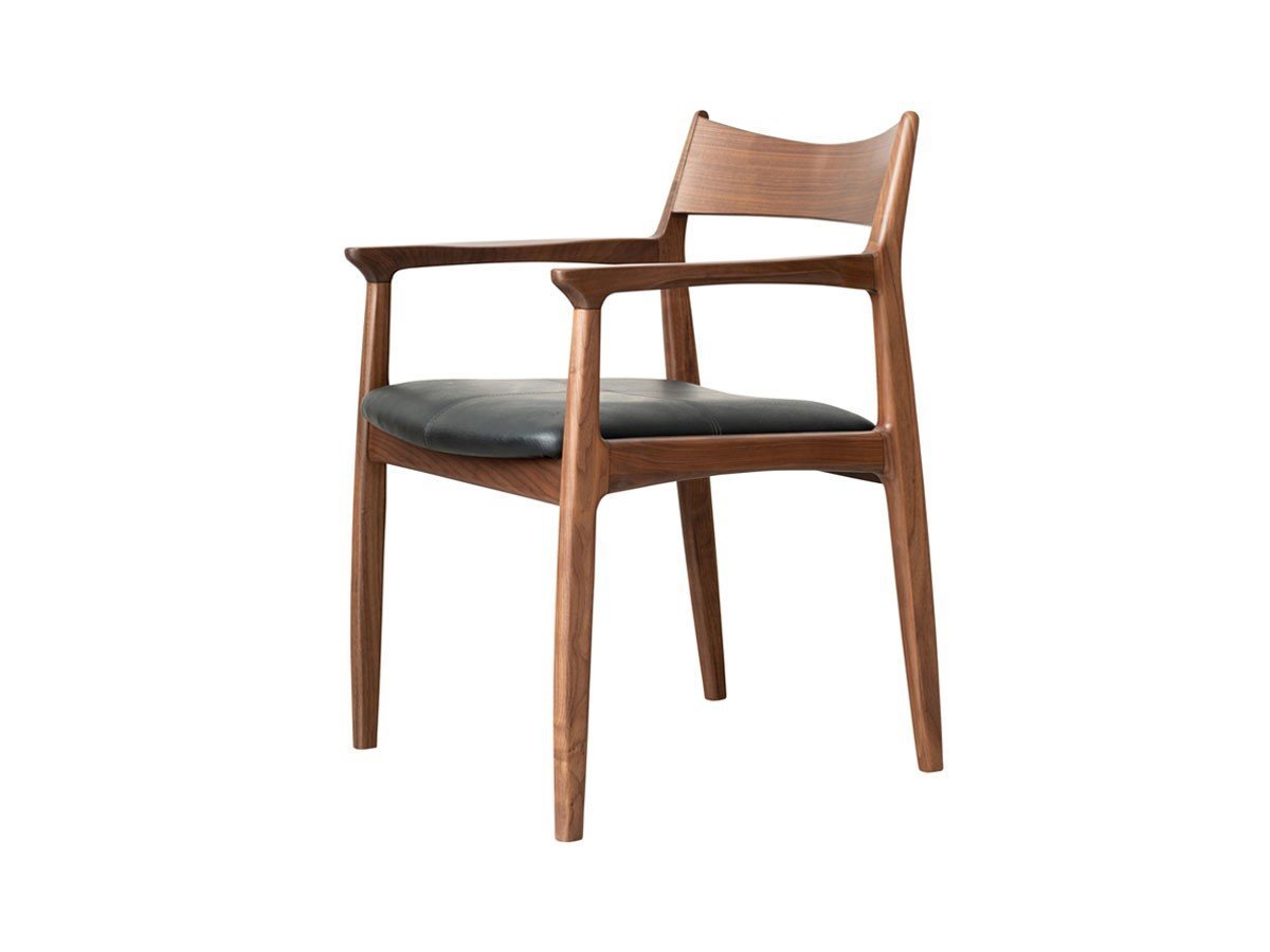 【ノーウェアライクホーム/NOWHERE LIKE HOME / GOODS】のOWEN Dining Arm Chair / オーウェン ダイニングアームチェア インテリア・キッズ・メンズ・レディースファッション・服の通販 founy(ファニー) 　送料無料　Free Shipping　シンプル　Simple, Minimal　フィット　Fit, Slim Fit　ベーシック　Basic, Essential　モダン　Modern, Contemporary　ホーム・キャンプ・アウトドア・お取り寄せ　Home Living / Home & Lifestyle / Camping Gear / Outdoor Camping　家具・インテリア　Home Furniture & Interior. Stylish & Functional Living Spaces　チェア・椅子　Seating & Chairs　ダイニングチェア・木製チェア　Dining Chairs　ホーム・キャンプ・アウトドア・お取り寄せ　Home Living / Home & Lifestyle / Camping Gear / Outdoor Camping　家具・インテリア　Home Furniture & Interior. Stylish & Functional Living Spaces　チェア・椅子　Seating & Chairs　アームチェア・アクセントチェア　Armchairs & Accent Chairs　ウォールナット|ID: prp329100004921016 ipo3291000000036917977