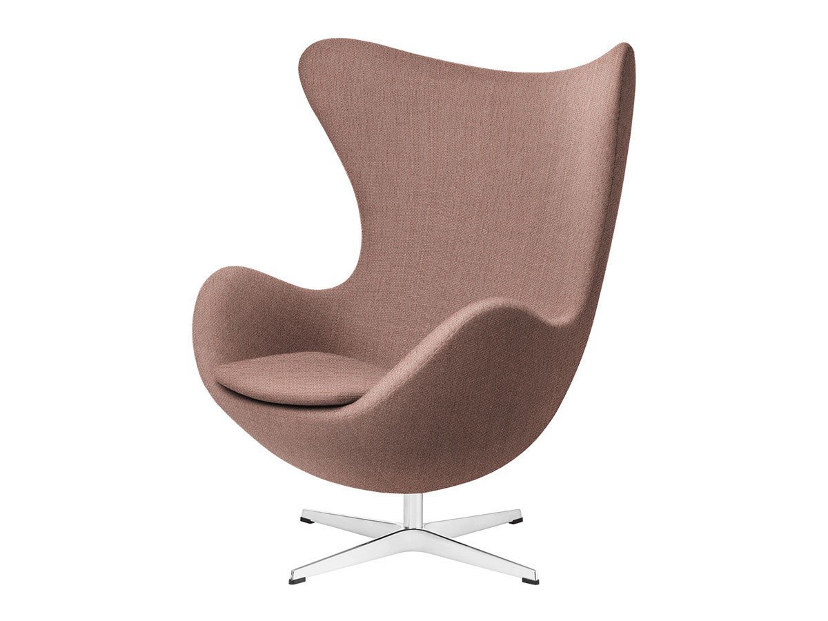 【フリッツ ハンセン/FRITZ HANSEN / GOODS】のEGG / エッグチェア ラウンジチェア 3316 インテリア・キッズ・メンズ・レディースファッション・服の通販 founy(ファニー) 　インナー　Innerwear　ドロップ　Drop Shoulder, Dropped Style　ファブリック　Fabric, Textile　おすすめ　Recommended / Our Picks　ホーム・キャンプ・アウトドア・お取り寄せ　Home Living / Home & Lifestyle / Camping Gear / Outdoor Camping　家具・インテリア　Home Furniture & Interior. Stylish & Functional Living Spaces　チェア・椅子　Seating & Chairs　ラウンジチェア・リクライナー　Lounge Chairs / Recliners　張地:1131 オレンジ / レッド(クリスチャンハウン)、脚部:サテン仕上|ID: prp329100004921033 ipo3291000000036918137