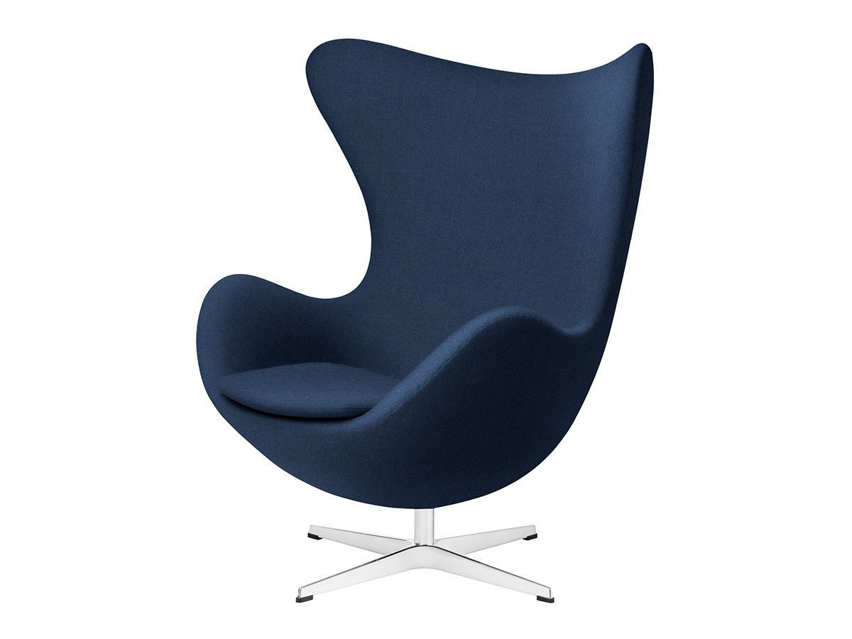 【フリッツ ハンセン/FRITZ HANSEN / GOODS】のEGG / エッグチェア ラウンジチェア 3316 インテリア・キッズ・メンズ・レディースファッション・服の通販 founy(ファニー) 　インナー　Innerwear　ドロップ　Drop Shoulder, Dropped Style　ファブリック　Fabric, Textile　おすすめ　Recommended / Our Picks　ホーム・キャンプ・アウトドア・お取り寄せ　Home Living / Home & Lifestyle / Camping Gear / Outdoor Camping　家具・インテリア　Home Furniture & Interior. Stylish & Functional Living Spaces　チェア・椅子　Seating & Chairs　ラウンジチェア・リクライナー　Lounge Chairs / Recliners　張地:1153 ブルーユニ(クリスチャンハウン)、脚部:サテン仕|ID: prp329100004921033 ipo3291000000036918163