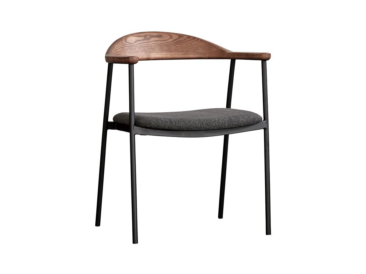 【ノル/NOR / CRASH GATE / GOODS】のSHEEVE CHAIR / シーブ チェア(ブラウン) インテリア・キッズ・メンズ・レディースファッション・服の通販 founy(ファニー) 　バランス　Balance, Style Balance　ファブリック　Fabric, Textile　モダン　Modern, Contemporary　ホーム・キャンプ・アウトドア・お取り寄せ　Home Living / Home & Lifestyle / Camping Gear / Outdoor Camping　家具・インテリア　Home Furniture & Interior. Stylish & Functional Living Spaces　チェア・椅子　Seating & Chairs　ダイニングチェア・木製チェア　Dining Chairs　張地:ダークグレー|ID: prp329100004921045 ipo3291000000036918284