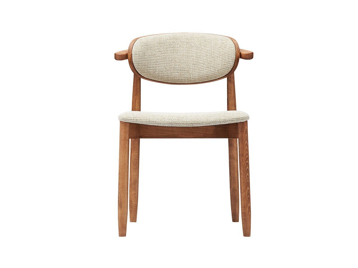 【コッコレ/Coccole / GOODS】のCHAIR / チェア C290 インテリア・キッズ・メンズ・レディースファッション・服の通販 founy(ファニー) 　送料無料　Free Shipping　フォルム　Silhouette, Form　フレーム　Frame, Outline　リラックス　Relax, Relaxed Fit　ホーム・キャンプ・アウトドア・お取り寄せ　Home Living / Home & Lifestyle / Camping Gear / Outdoor Camping　家具・インテリア　Home Furniture & Interior. Stylish & Functional Living Spaces　チェア・椅子　Seating & Chairs　ダイニングチェア・木製チェア　Dining Chairs　張地:ノエル アイボリー(ランクC)、フレームブラウン|ID: prp329100004921064 ipo3291000000036918539